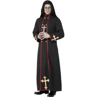Zombie Priesterkostüm Priester des Todes Kostüm M (48/50)