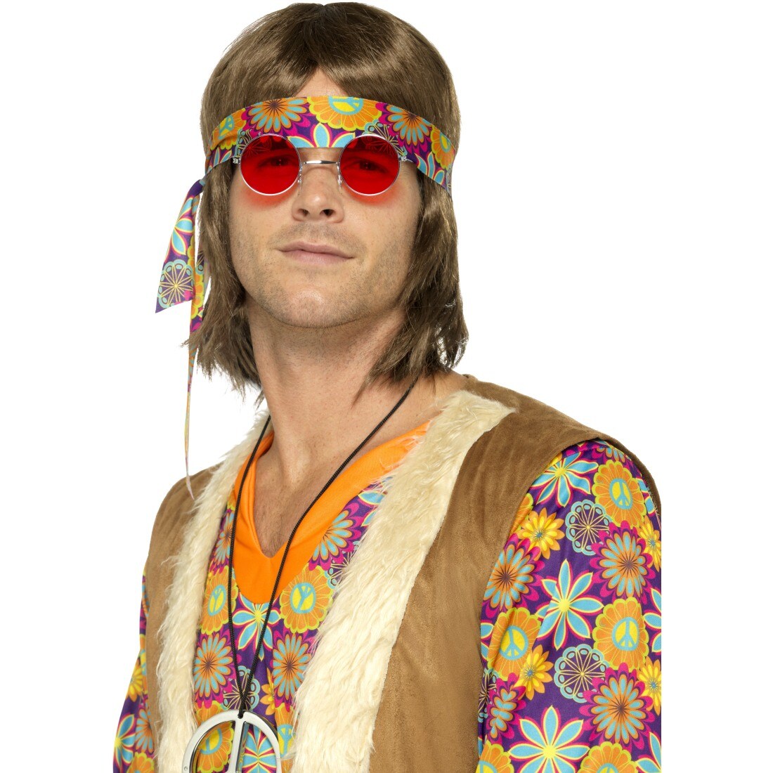Hippie Sonnenbrille John Lennon Hippiebrille rot, 4,99