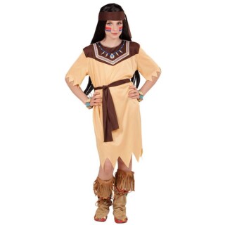 Kleine Indianerin Kostüm Squaw Kinderkostüm 158, 11 - 13 Jahre
