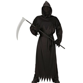 Sensenmann Kinder Kost&uuml;m Grim Reaper Outfit 128, 5 - 7 Jahre
