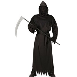 Sensenmann Kinder Kost&uuml;m Grim Reaper Outfit 140, 8 -...