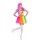 Einhorn Kostüm Damen Regenbogen Kleid L (42/44)