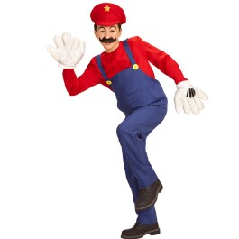 Kinder Super Mario Kostüm Faschingskostüm Klempner