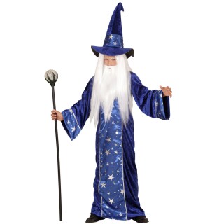Kleiner Zauberer Kostüm Magier Kinderkostüm 116, 4 - 5 Jahre