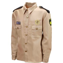 Polizei Polizist Hemd Sheriff Kostüm Herren XL (54)