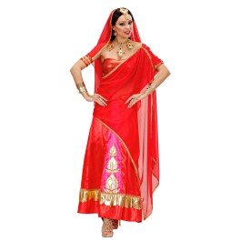 Damen Bollywood Kostüm  Sari Damenkostüm