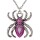 Gothic Halskette Hexe  Halloween Schmuck Spinne