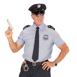 Polizei Kostüm Set mit Sonnenbrille, Abzeichen und...