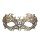 Elegante Venezianische Spitzenmaske  Goldene Gothic Augenmaske gold