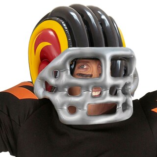 Aufblasbarer American Football Helm Sporthelm aufblasbar