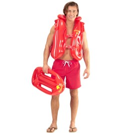 Aufblasbare Schwimmweste Baywatch Rettungsweste