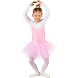 Niedliches Kleid für Mädchen kleine Ballerina Rosa