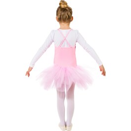 Niedliches Kleid für Mädchen kleine Ballerina Rosa 116/128, 5 - 7 Jahre