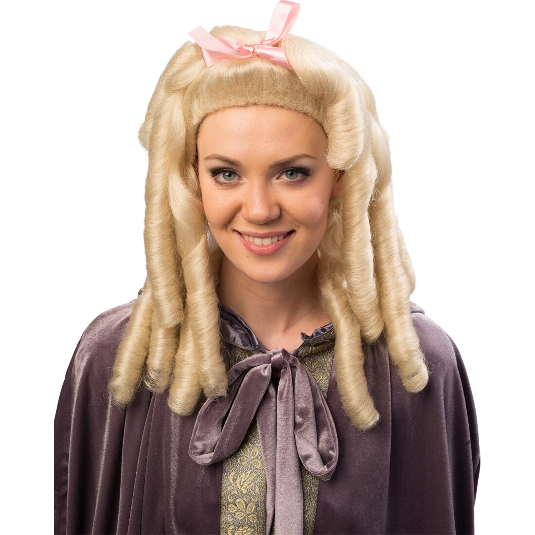 Engelsperücke Für Damen – Blond, Gelockt, Schulterlang – Ideal Für Karneval, Halloween & Mottopartys