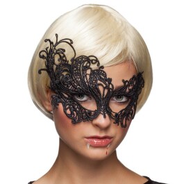 Venezianische Augen-Maske für Frauen Schwarz