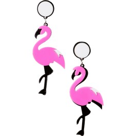 Angesagte Flamingo-Ohrringe für Mädchen &...