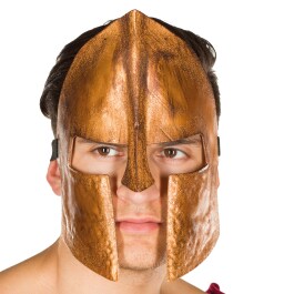 Gladiator-Maske für Erwachsene Bronze