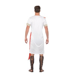Römer-Toga Kostüm Weiß-Rot M (48/50)