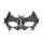 Schicke Venezianische Maske Fledermaus Schwarz