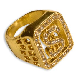 Diamant Ring Dollar Partyschmuck Dollarring