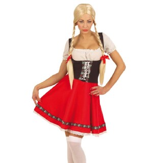 Oktoberfest Dirndl Kostüm Heidi Tracht Gr S