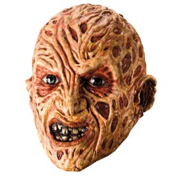 Halloween Maske Freddy Kr&uuml;ger 3/4 Vinyl Horror