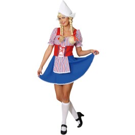 Holländerin Damen Karneval Kostüm Frau Antje