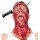 Halloween Harreif Messer im Kopf Horror Accessoire