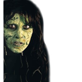 Horror Make up grün Halloween Make Up Monster