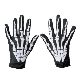 Skelett Handschuhe Vampir Knochen Handschuhe