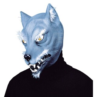 Maske Wolf Wolfsmaske Tiermaske Maske Hund