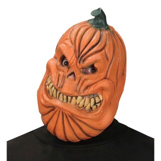 K&uuml;rbiskopf Maske K&uuml;rbis Halloween Maske Horrormaske