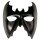 Schwarze Fledermausmaske Batman Maske Fledermaus