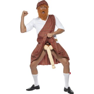 Schotten Kostüm mit Penis M - Männerkostüm