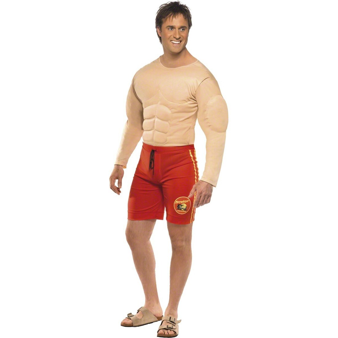 5-in-1 Rettungsschwimmer Kostüm-Set – Inkl. Boje, Rettungsring & Zubehör, Inspiriert Von Baywatch, Für Fasching & Mottopartys