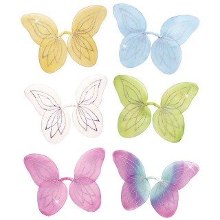 Feenflügel Set Mit Elfenohren - Gold Feenkostüm Für Kinder & Erwachsene