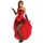 Aufregendes Burlesque-Kleid für Damen Rot-Schwarz M (38/40)