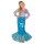 Niedliches Meerjungfrauen-Kostüm für Mädchen Violett-Türkis