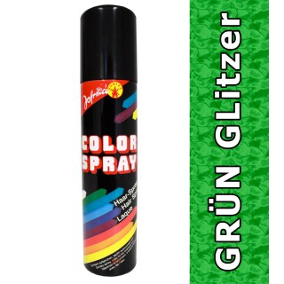 Glitzer Spray Haarsprays grün