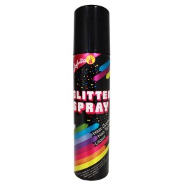 Glitter Spray Farbiges Haarspray silber