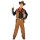 Trendiges Cowboy-Kostüm mit Weste & Hose für Kinder Braun