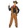 Trendiges Cowboy-Kostüm mit Weste & Hose für Kinder Braun 158, 11 - 13 Jahre