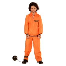 Cooles Sträfling-Kostüm für Jungen Orange