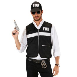 Angesagtes FBI-Kostüm für Herren Schwarz