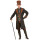 Extravagantes Steampunk-Kostüm für Herren Braun-Schwarz S (48)