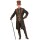 Extravagantes Steampunk-Kostüm für Herren Braun-Schwarz L (52)