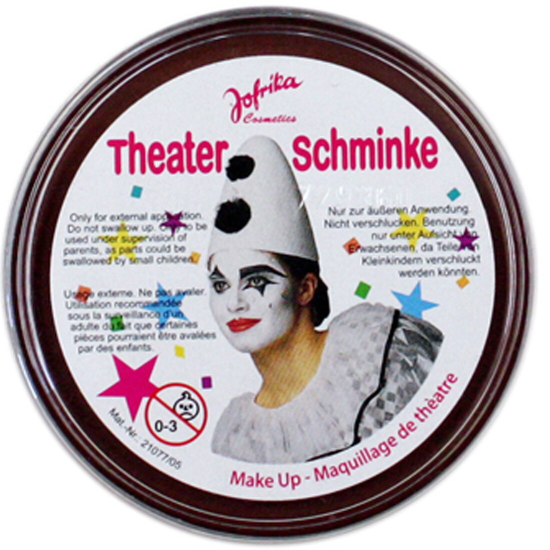 Aqua-Schminke Easy Cup – Wasserlösliches Make-up, Wischfest & Einfach Zu Entfernen