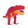 Angesagte Dinosaurier-Pinata für Kinder Rot 55,8x25,4x19cm