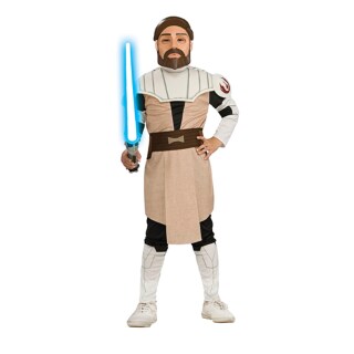 Star Wars Kinder Kost&uuml;m Clone Wars Obi Wan L 8-10 Jahre