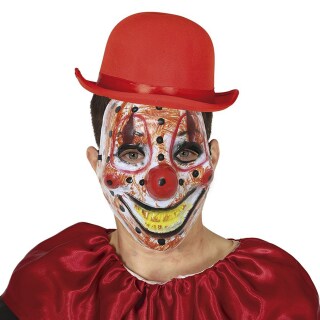 Schauderhafte Killer-Clown Maske für Erwachsene